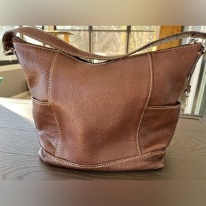 FOSSIL Hobo purse brown